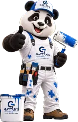 Mascota panda de Gaytan's LLC Painting Services